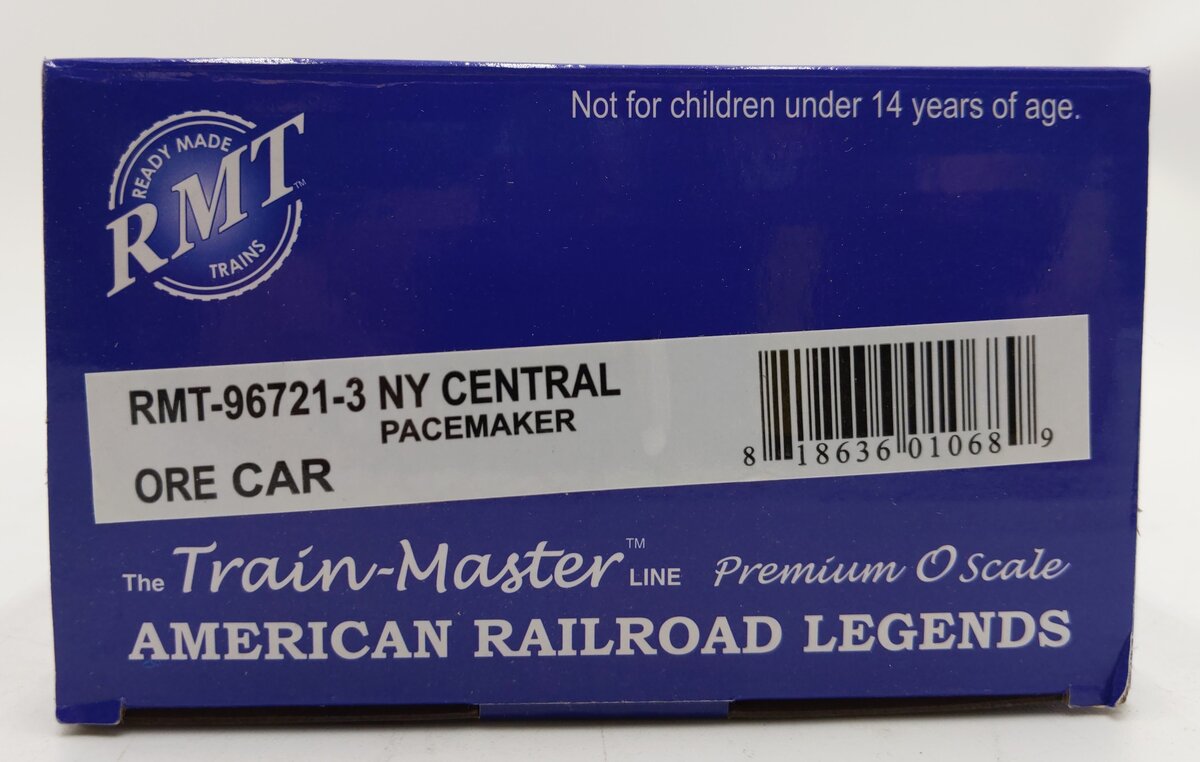 RMT 96721-3 O New York Central Pacemaker Ore Car #97028 EX/Box