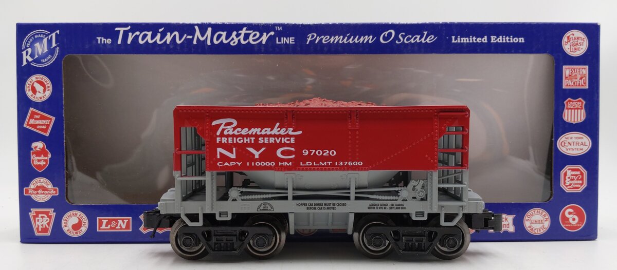 RMT 96721-3 O New York Central Pacemaker Ore Car #97020 EX/Box