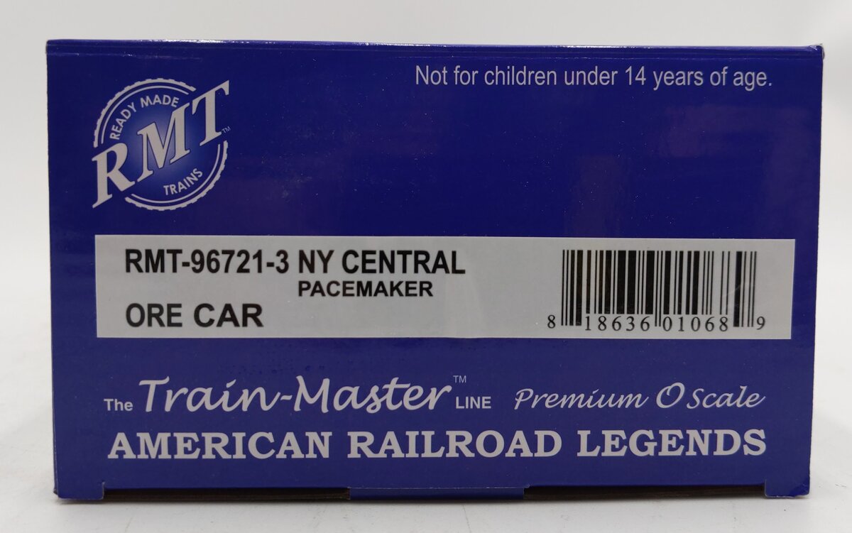 RMT 96721-3 O New York Central Pacemaker Ore Car #97020 EX/Box