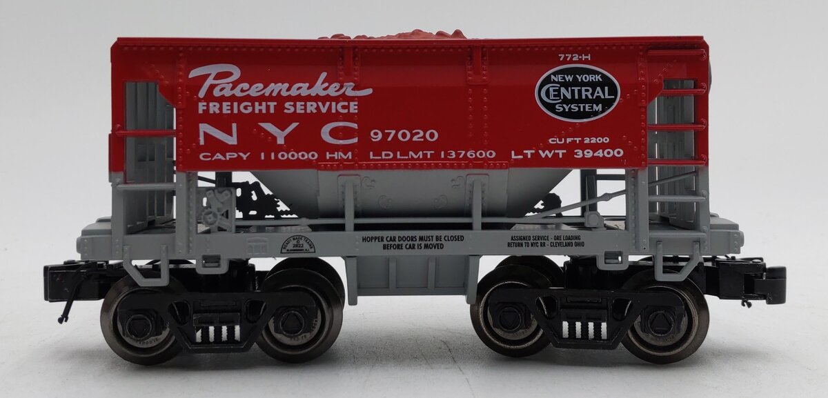 RMT 96721-3 O New York Central Pacemaker Ore Car #97020 EX/Box