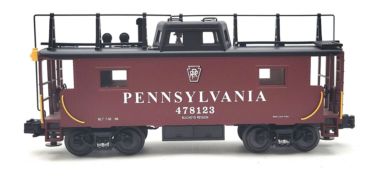 MTH 20-90003F O Gauge Pennsylvania N-8 Caboose #478123 EX/Box