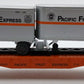 Lionel 6-26022 O Gauge Pacific Fruit Express Flatcar w/2 Trailers EX