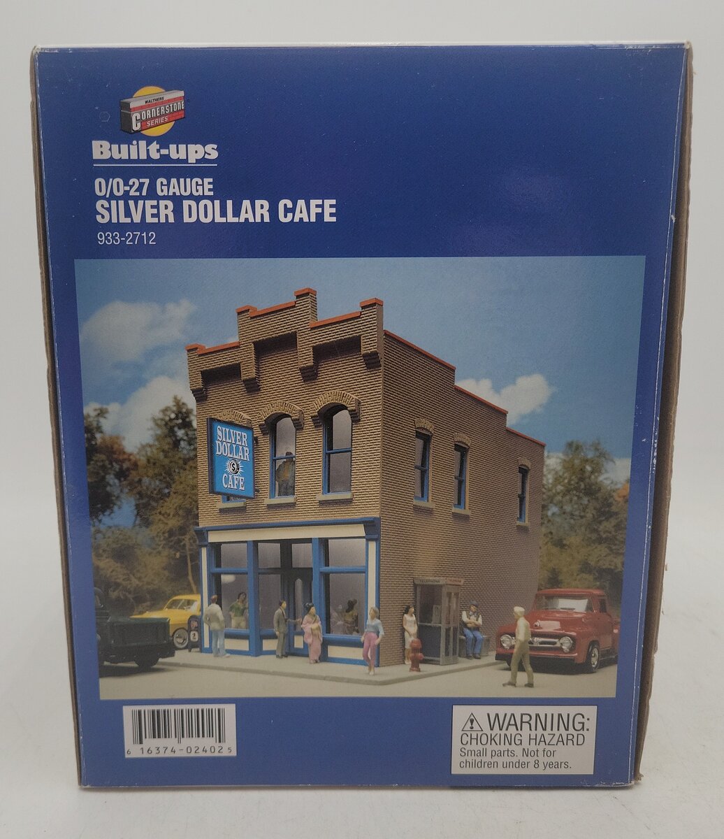 Walthers 933-2712 O/O-27 Built-Ups Silver Dollar Café EX/Box