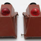 Lionel 6-2283 O/O27 Gauge Diecast Illuminated Bumpers (Set of 2) VG