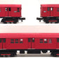MTH 30-2392-1 O Gauge MTA Redbird R-17 3-Car Non-Powered Subway Set EX/Box
