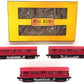 MTH 30-2392-1 O Gauge MTA Redbird R-17 3-Car Non-Powered Subway Set EX/Box