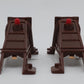 Lionel 6-12715 O and O27 Gauge Illuminated Plastic Bumpers (Set of 2) LN/Box