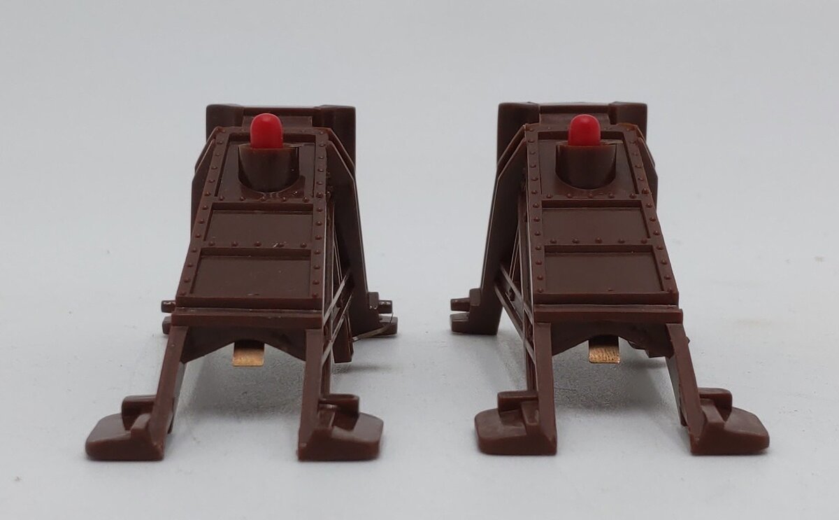 Lionel 6-12715 O and O27 Gauge Illuminated Plastic Bumpers (Set of 2) LN/Box