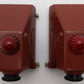 Lionel 6-2283 O/O27 Gauge Diecast Illuminated Bumpers (Set of 2) VG