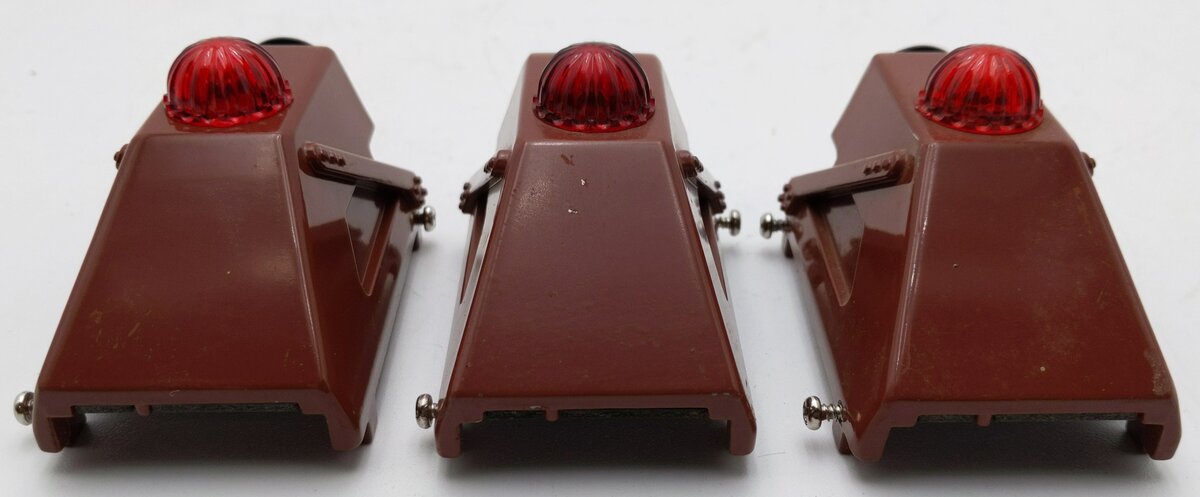 Lionel 6-2283 O/O27 Gauge Diecast Illuminated Bumpers [3] VG