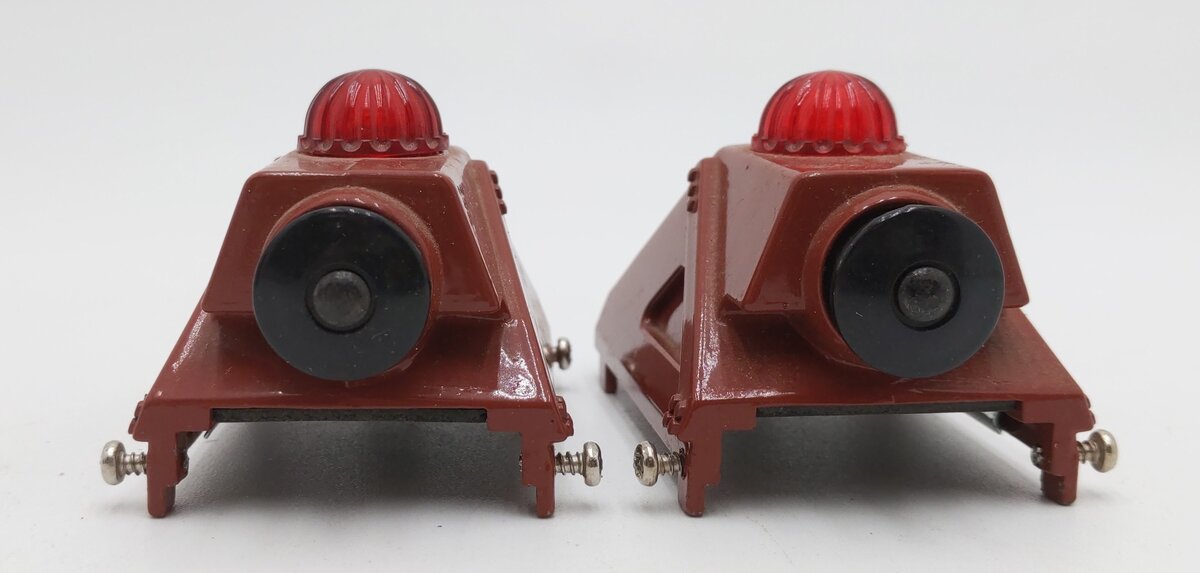 Lionel 6-2283 O/O27 Gauge Diecast Illuminated Bumpers (Set of 2) EX/Box