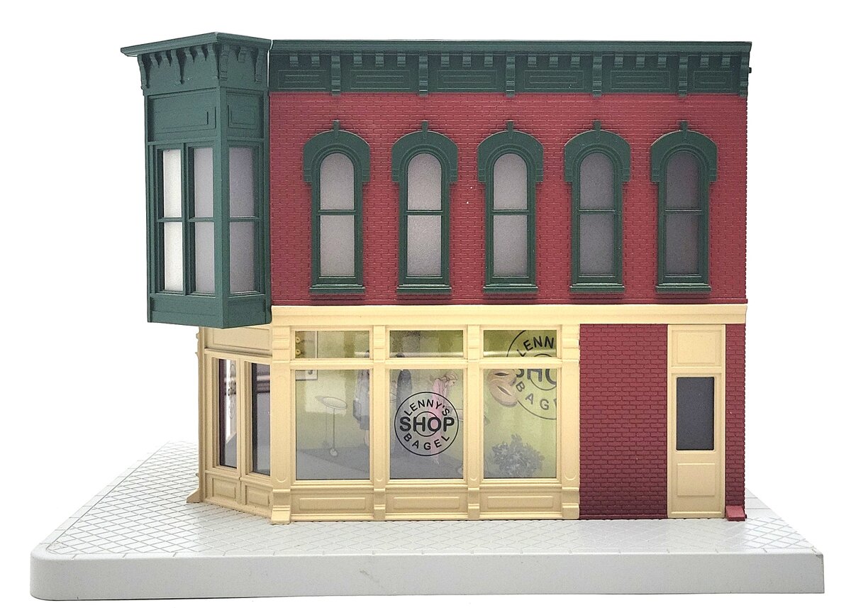 MTH 30-90069 O Gauge Bagel Shop Corner Building EX