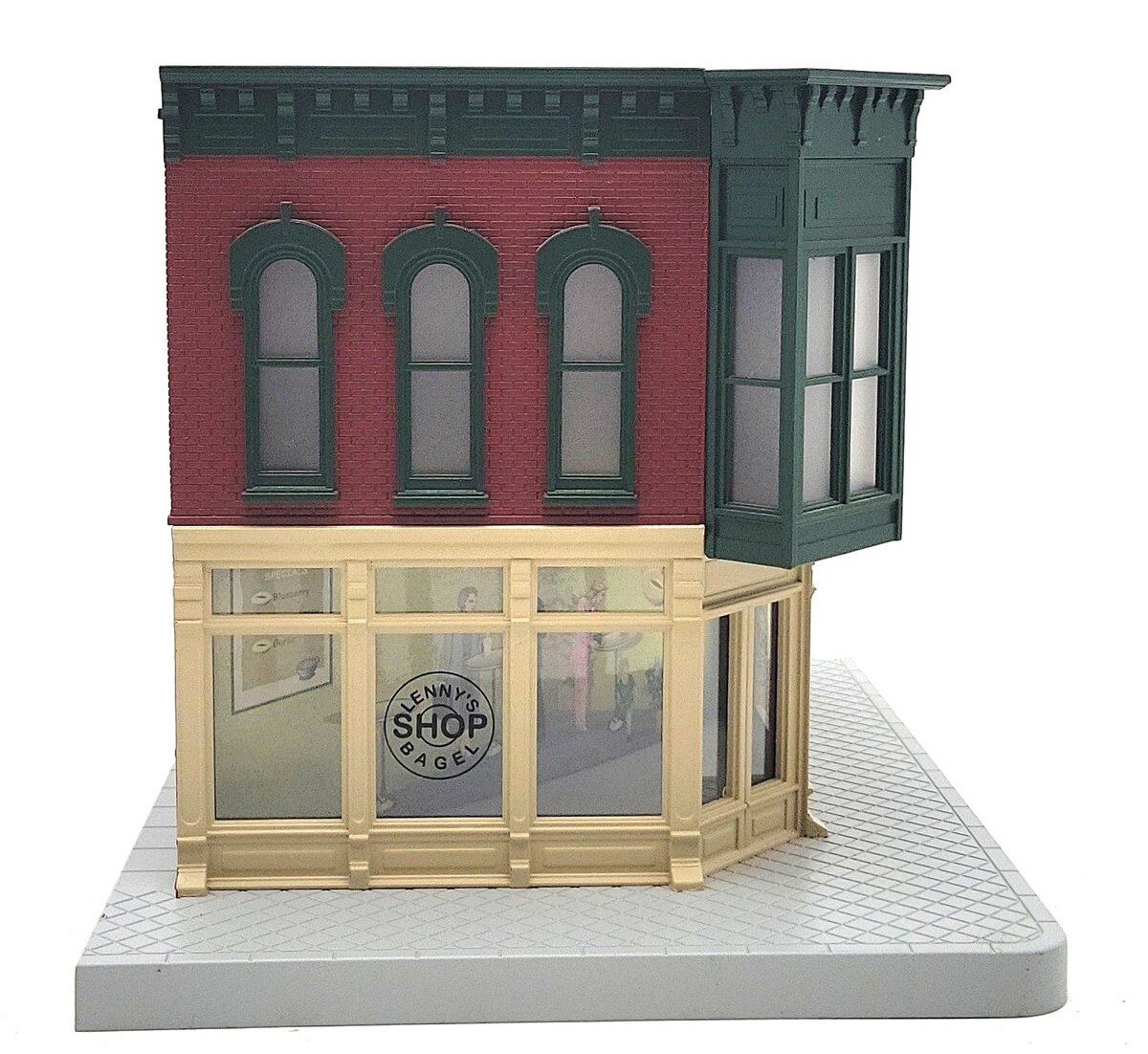 MTH 30-90069 O Gauge Bagel Shop Corner Building EX