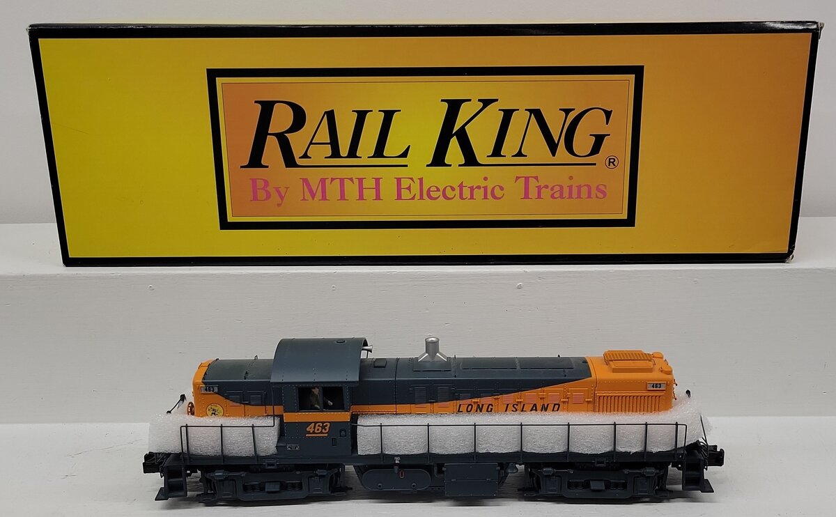 MTH 30-20080-1 Long Island Railroad Alco RS-1 Diesel Engine w/PS 3.0 #463 EX/Box