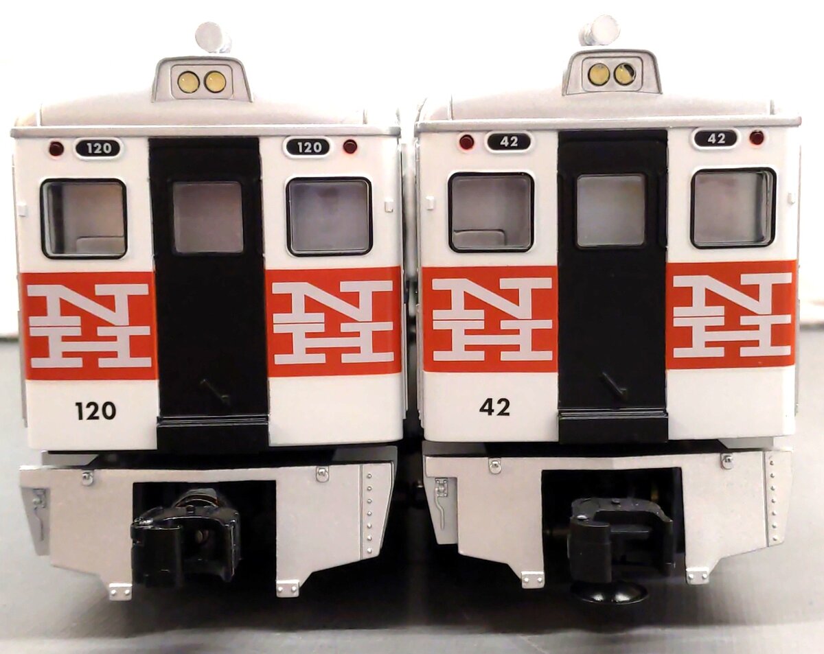 Lionel 2335090 O NH LionChief Plus 2.0 Budd RDC Unit Combo #120 & #42 (Set of 2) LN/Box