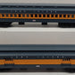 MTH 20-40067  O Gauge Long Island 70' 2 Car Madison Baggage & Coach Cars LN/Box