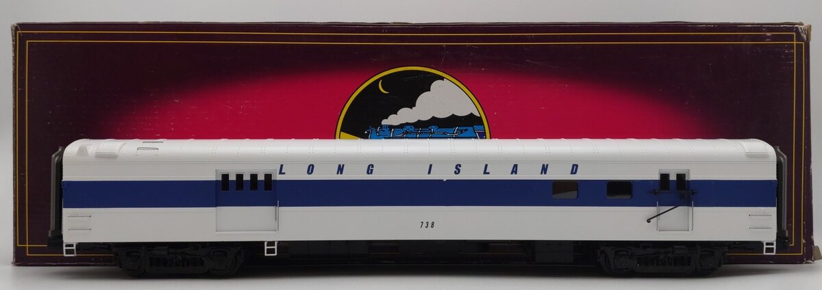 MTH 20-68201 Long Island 70' RPO Passenger Car EX/Box