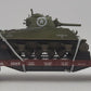 MTH 20-98741 NYC 50-TON 41' Wood Flat Car w/Sherman Tank EX/Box