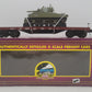 MTH 20-98741 NYC 50-TON 41' Wood Flat Car w/Sherman Tank EX/Box