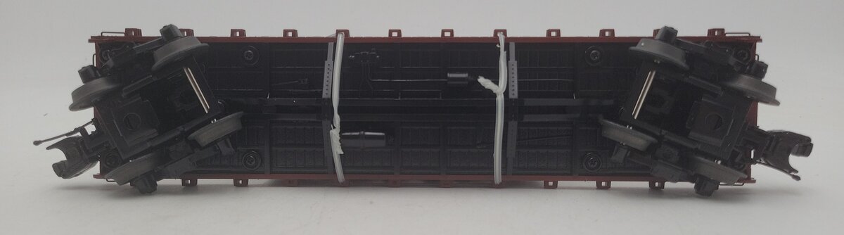 MTH 20-98741 NYC 50-TON 41' Wood Flat Car w/Sherman Tank EX/Box