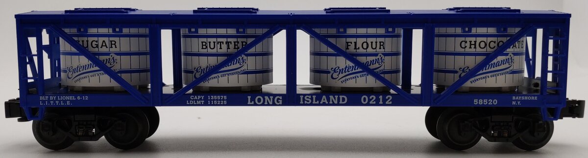 Lionel 6-58520 O Gauge Entenmann's Long Island Vat Car #0212 LN/Box