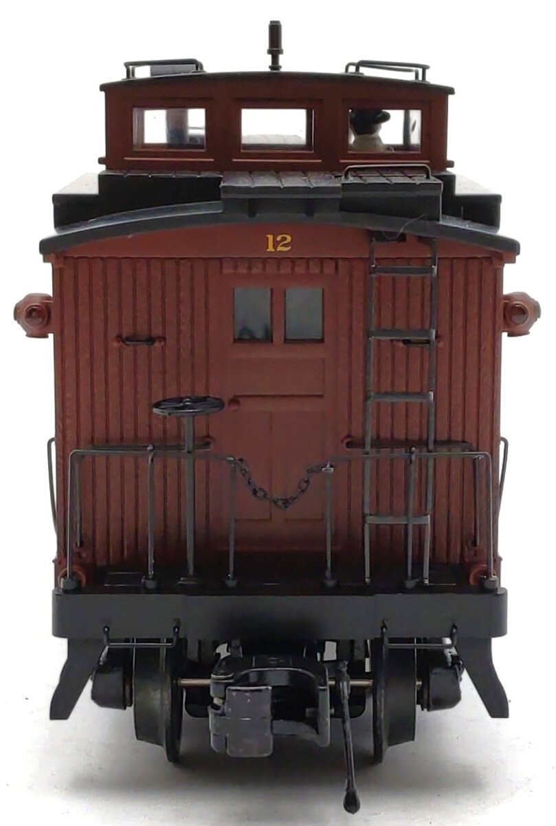 MTH 20-91801 O Gauge Strasburg 35' Woodsided Caboose #12 LN/Box