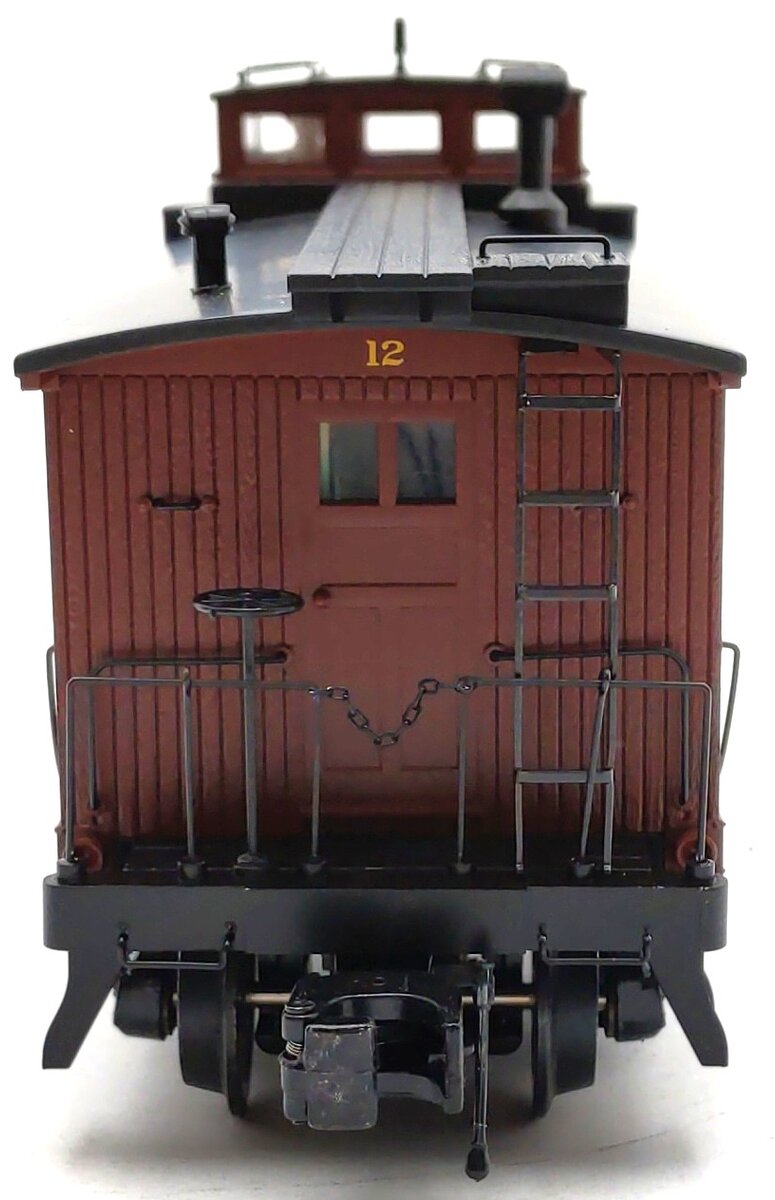 MTH 20-91801 O Gauge Strasburg 35' Woodsided Caboose #12 LN/Box