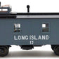 MTH 20-91802 O Gauge Long Island 35' Woodsided Caboose #12 LN/Box