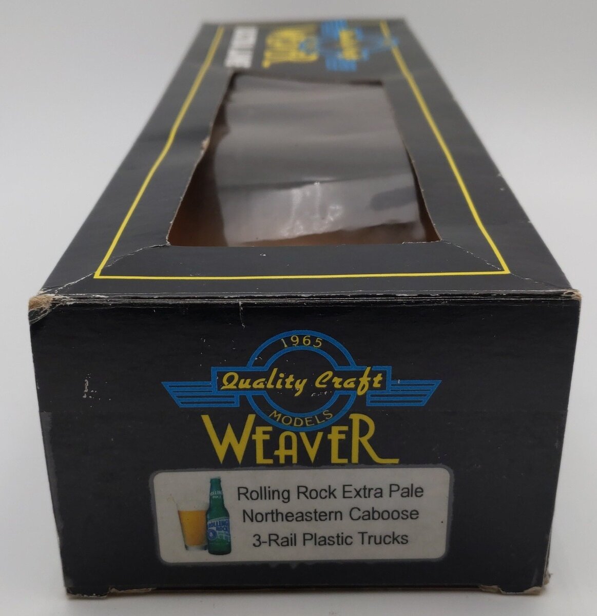 Weaver rolling rock 1939 Rolling Rock Caboose EX/Box