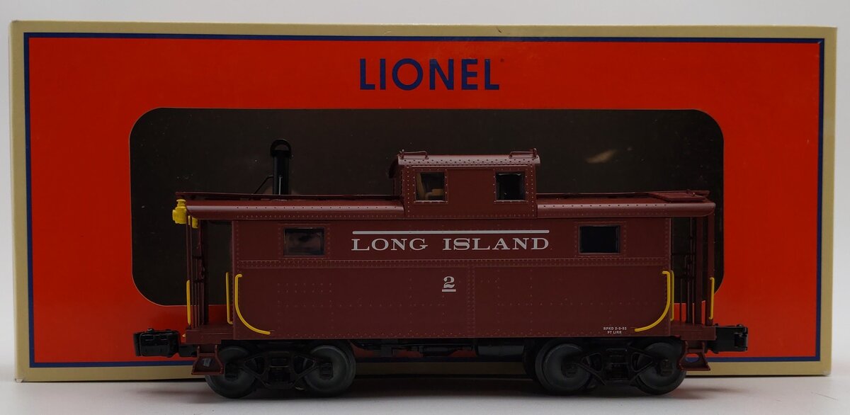 Lionel 6-81809 O Long Island N5B Cupola Caboose w/Lights & Smoke #2 LN/Box