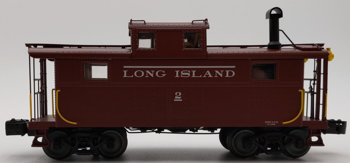 Lionel 6-81809 O Long Island N5B Cupola Caboose w/Lights & Smoke #2 LN/Box