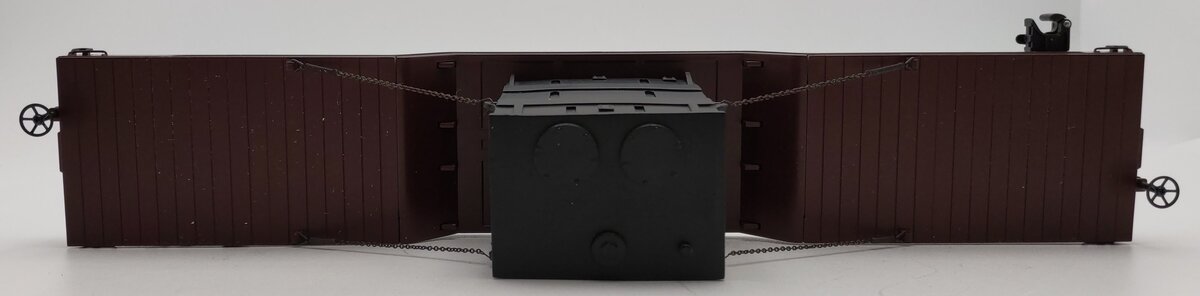 K-Line K692-1391 O Gauge Rock Island Center Flat Car with Transformer #92000 LN/Box