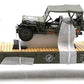 MTH 20-92356E U.S. Army Flat Car w/(3) Willy's Transport Vehicles LN/Box