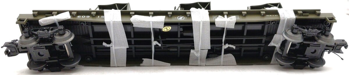 MTH 20-92356E U.S. Army Flat Car w/(3) Willy's Transport Vehicles LN/Box