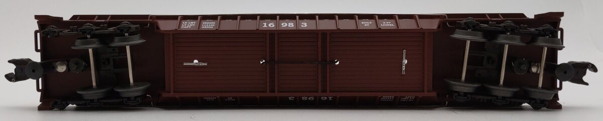 Lionel 6-16983 O Gauge Pennsylvania F-9 Well Car w/Cable Reels #16983 VG/Box