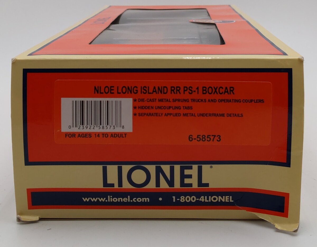 Lionel 6-58573 O Gauge NLOE Long Island RR PS-1 Boxcar #9312 LN/Box