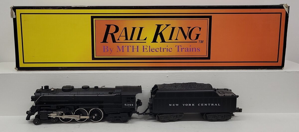 MTH 20-1103 O New York Central Hudson Diecast Steam Locomotive & Tender #5344 LN/Box