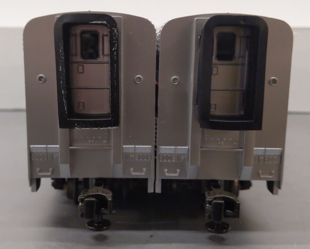 MTH 30-6501 O Gauge Amtrak SuperLiner Sleeper/Diner 2-Car Set EX/Box