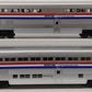 MTH 30-6501 O Gauge Amtrak SuperLiner Sleeper/Diner 2-Car Set EX/Box