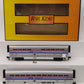 MTH 30-6501 O Gauge Amtrak SuperLiner Sleeper/Diner 2-Car Set EX/Box