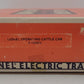 Lionel 6-19800 O Circle L Ranch Operating Cattle Car Set EX/Box