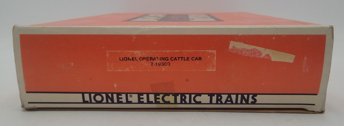 Lionel 6-19800 O Circle L Ranch Operating Cattle Car Set EX/Box