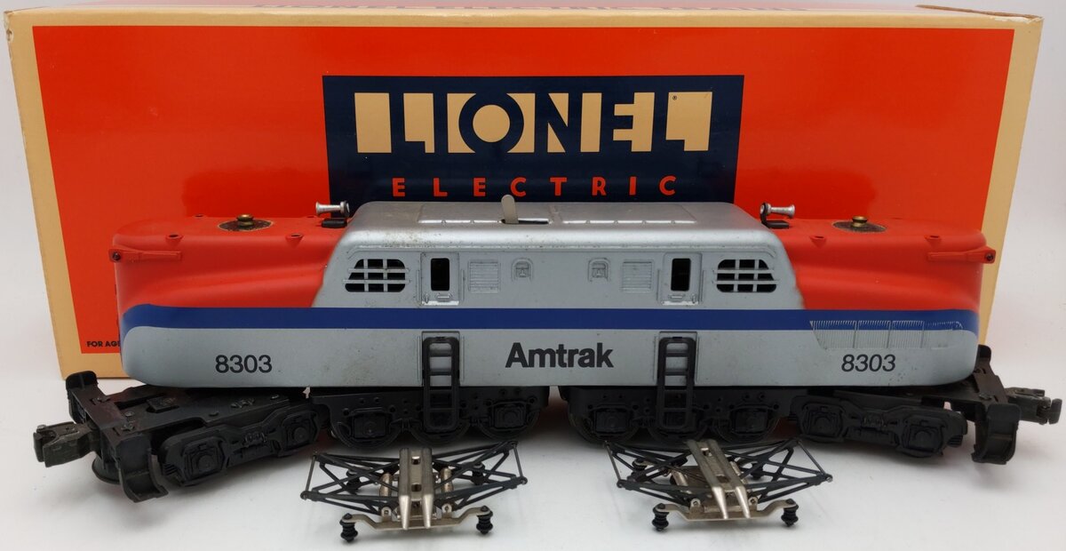 Lionel 6-18303 O Gauge Amtrak GG-1 Electric Locomotive #8303 VG/Box
