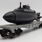Lionel 6-16351 O Gauge Lionel Lines Flatcar with Navy Submarine EX/Box