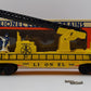 Lionel 6-16660 O Gauge Lionel Operating Fire Car With Ladders (Yellow) LN/Box