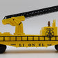 Lionel 6-16660 O Gauge Lionel Operating Fire Car With Ladders (Yellow) LN/Box