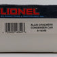Lionel 6-16349 O Gauge Allis Chalmers Condenser Car NIB