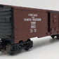 Lionel 6-16617 O Gauge Chicago & Northwestern Boxcar with ETD EX/Box