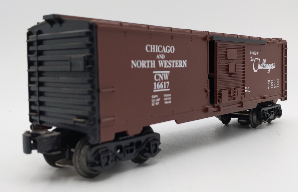 Lionel 6-16617 O Gauge Chicago & Northwestern Boxcar with ETD EX/Box