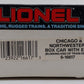 Lionel 6-16617 O Gauge Chicago & Northwestern Boxcar with ETD EX/Box
